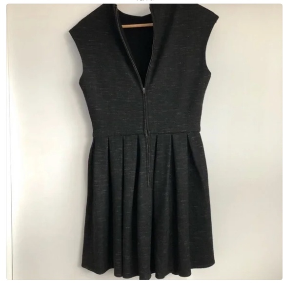ARITZIA TALULA Black Charcoal Casual Dress - Picture 4 of 5